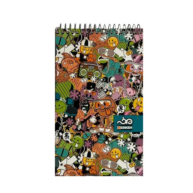 دفترچه یادداشت 100برگ برکه مدل خبرنگاری کد 3101