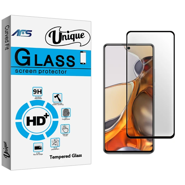 محافظ صفحه نمایش سرامیکی ای اف اس مدل Unique Glass مناسب برای گوشی موبایل شیائومی 11T Pro 5G 2107113SG