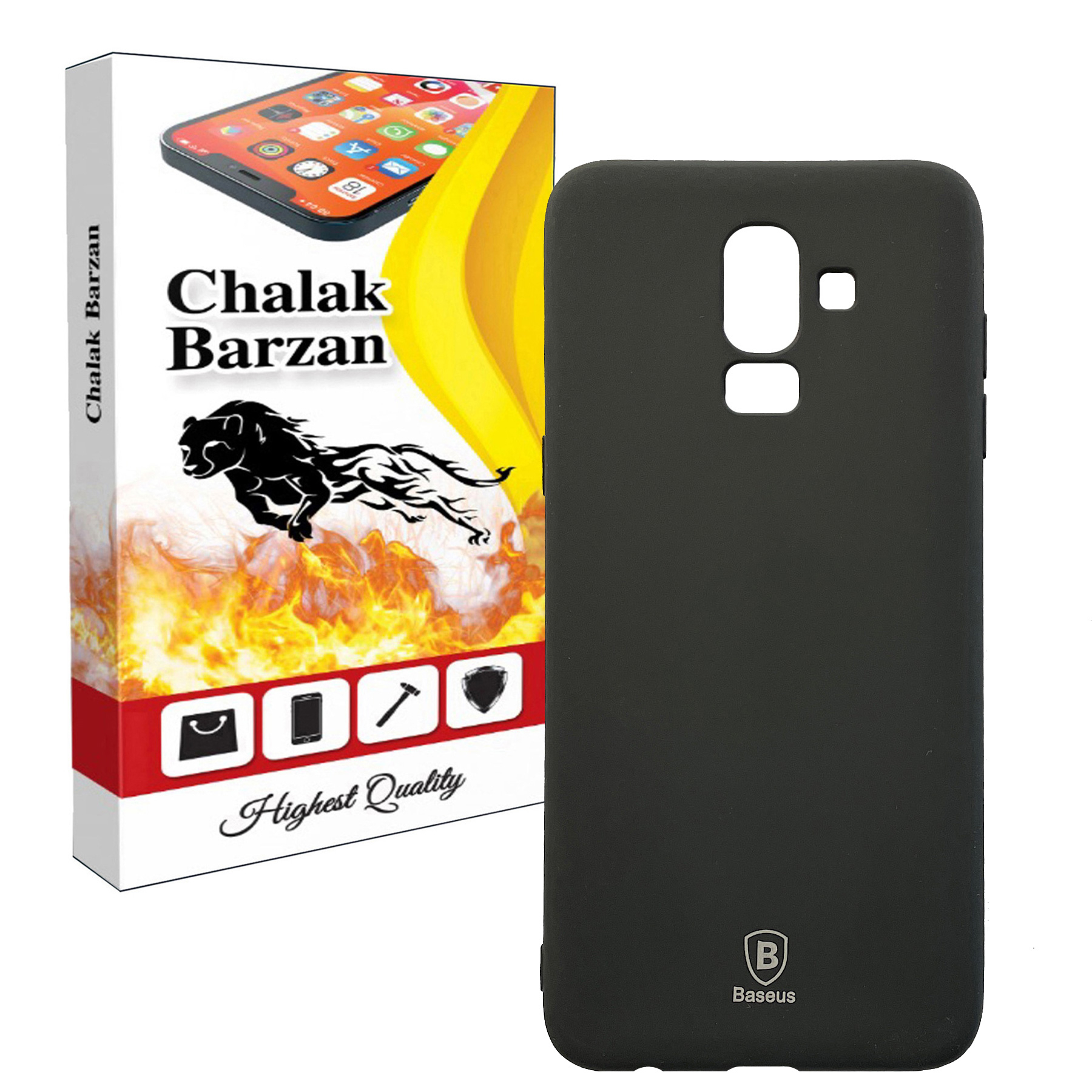 کاور چالاک برزن مدل MSAD-04 مناسب برای گوشی موبایل سامسونگ Galaxy A6 Plus / J8 2018