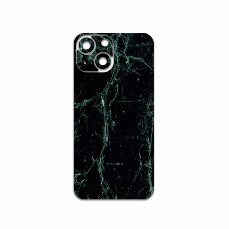 برچسب پوششی ماهوت مدل Graphite-Green-Marble مناسب برای گوشی موبایل اپل iPhone 13 Mini