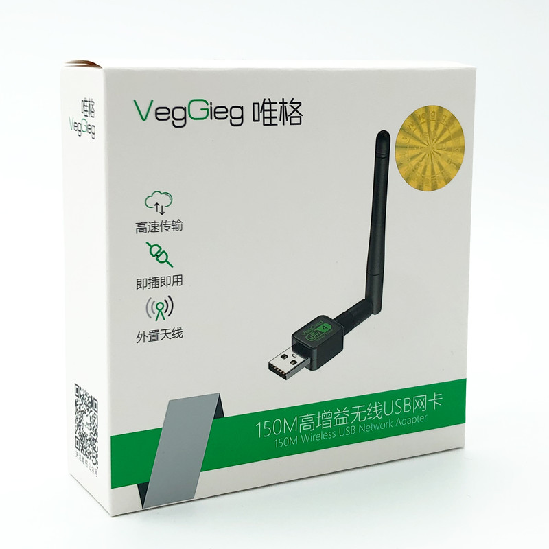 کارت شبکه بی سیم USB  وگیگ مدل V-K501