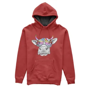 هودی زنانه مدل گاو رنگی کد 0083