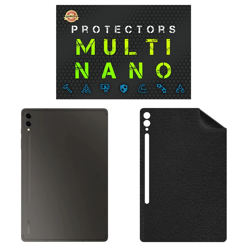 برچسب پوششی مولتی نانو طرح چرم مدل X-F1L مناسب برای تبلت سامسونگ Galaxy Tab S9 Plus