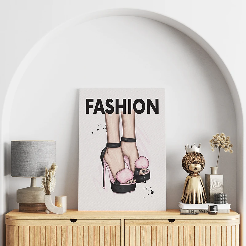 تابلو شاسی مدل پاشنه بلند فشن T320611