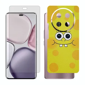 Glass Together model matte screen protector suitable for Honor X9c mobile phone with back cover sticker