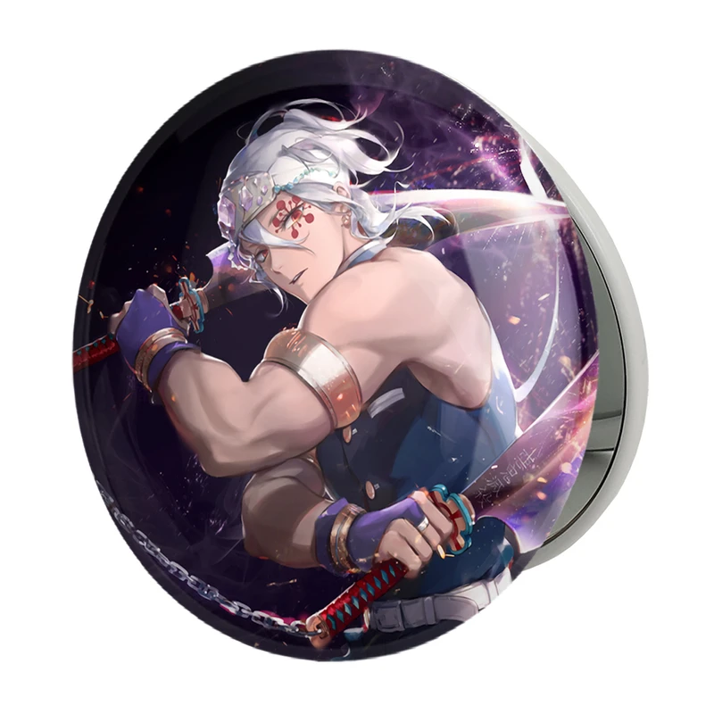 آینه جیبی خندالو طرح اوزویی تنگن انیمه شیطان کش مدل تاشو کد 11478 