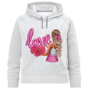 هودی دخترانه مدل دختر لاو F826