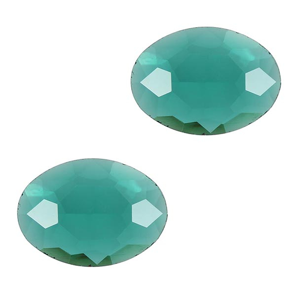 سنگ یاقوت سبز کد 16156 بسته دو عددی