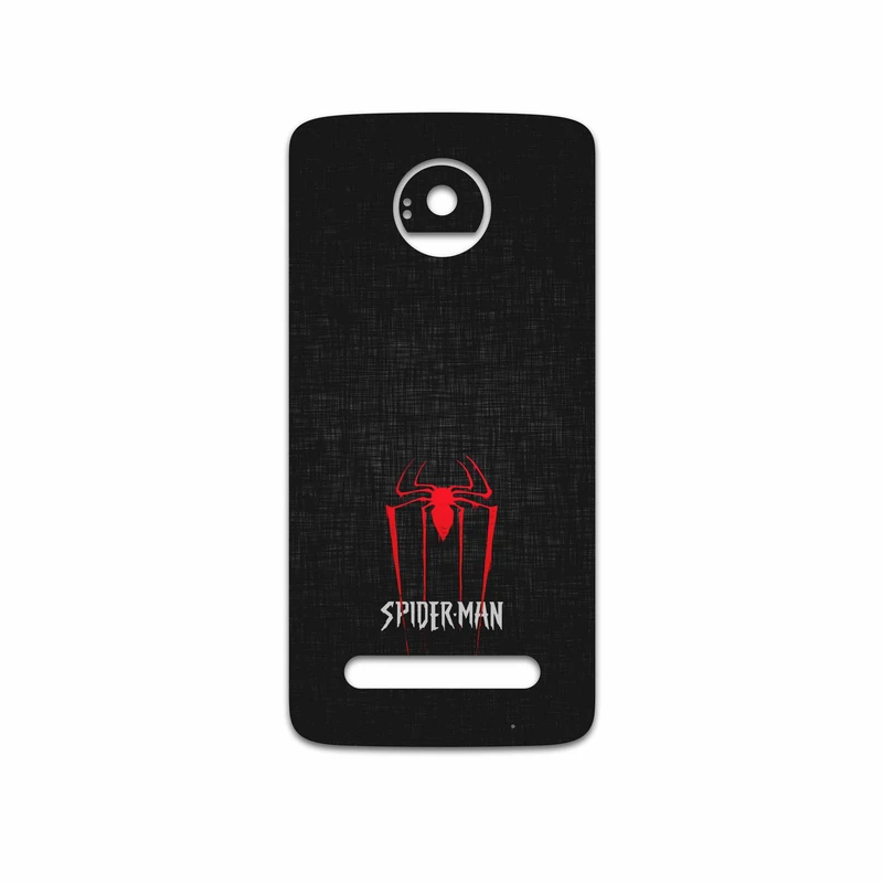 برچسب پوششی ماهوت مدل Spider-Man مناسب برای گوشی موبایل موتورولا Moto Z2 Play