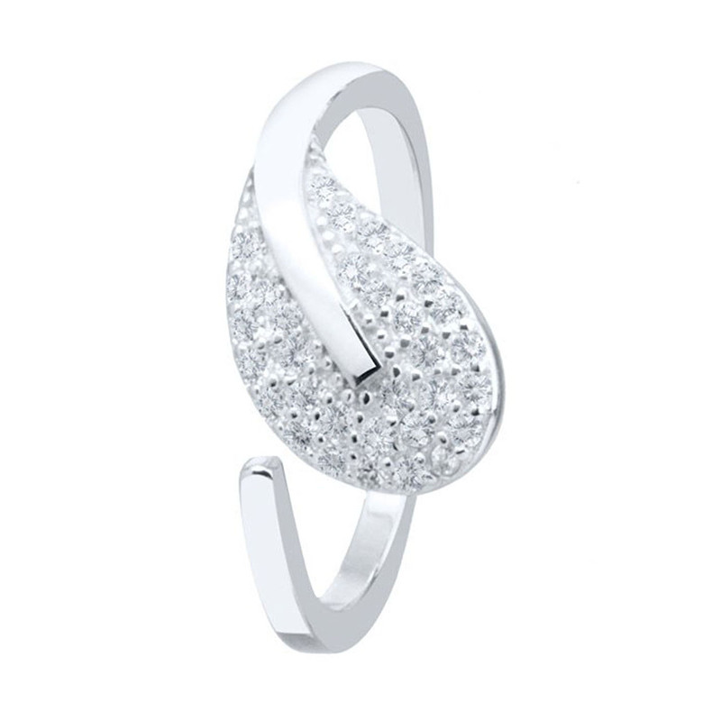 انگشتر نقره زنانه اقلیمه کد AN41 انگشتر نقره زنانه اقلیمه کد AN41