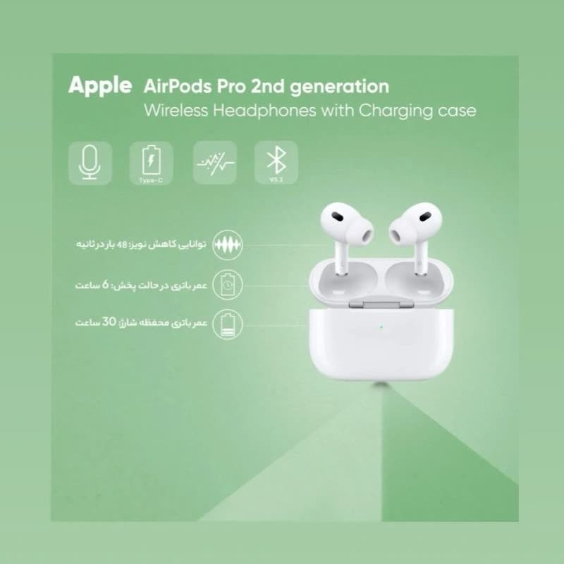 هدست بلوتوثی مدل Airpod pro 2 AMR