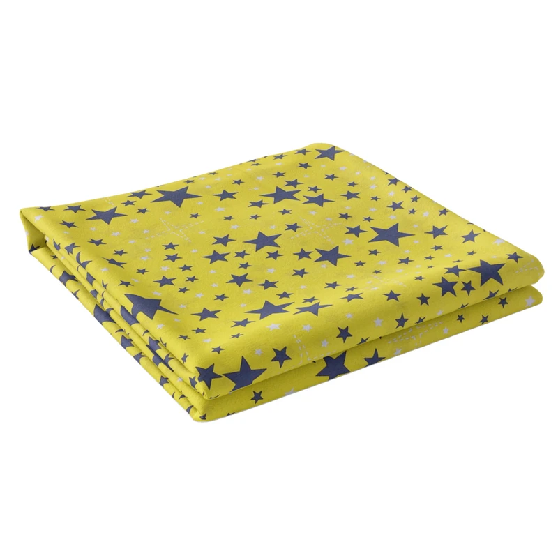 ملحفه مدل روانداز طرح ستاره یک نفره سایز 140×200 سانتی متر 