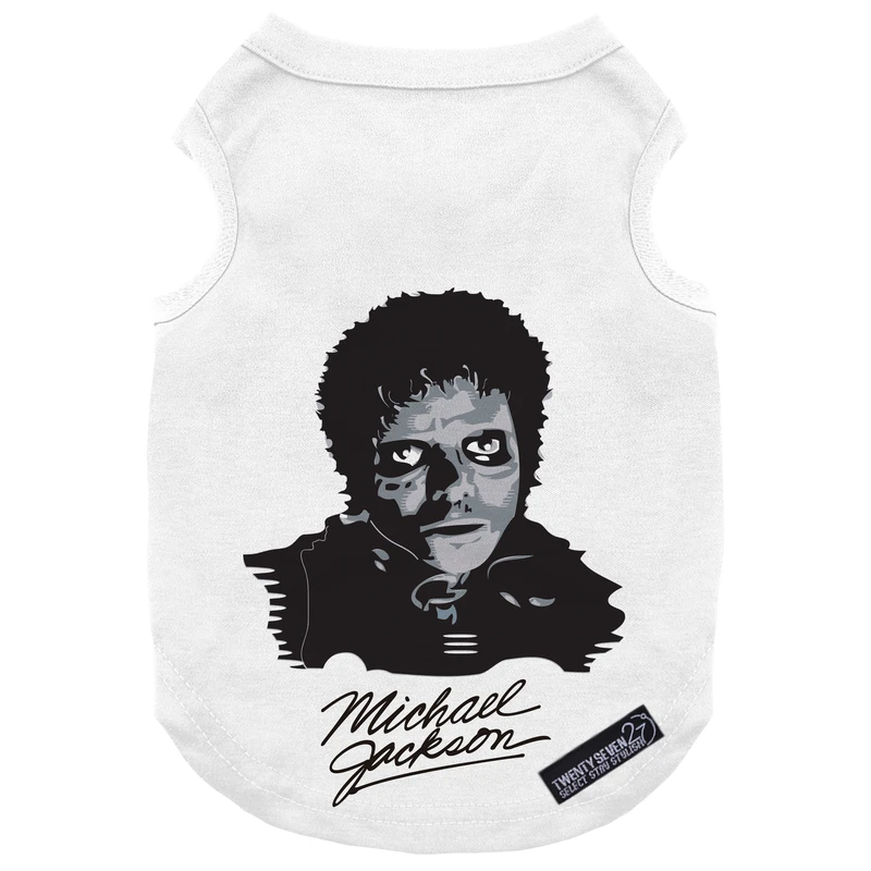 لباس سگ و گربه 27 طرح Thriller Michael Jackson کد MH929 سایز L
