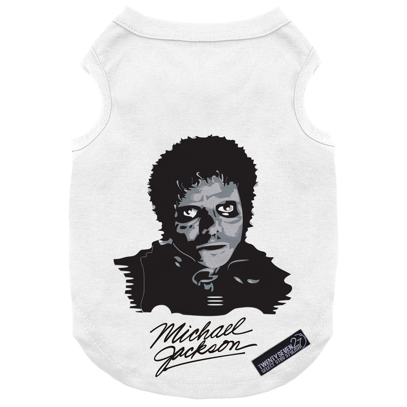 لباس سگ و گربه 27 طرح Thriller Michael Jackson کد MH929 سایز S
