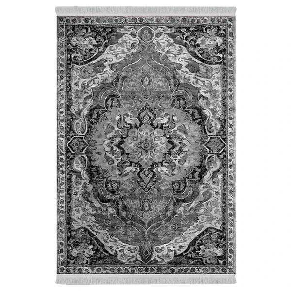 فرش پارچه‌ای دفه مدل فرشینه طرح مدرن کد 822