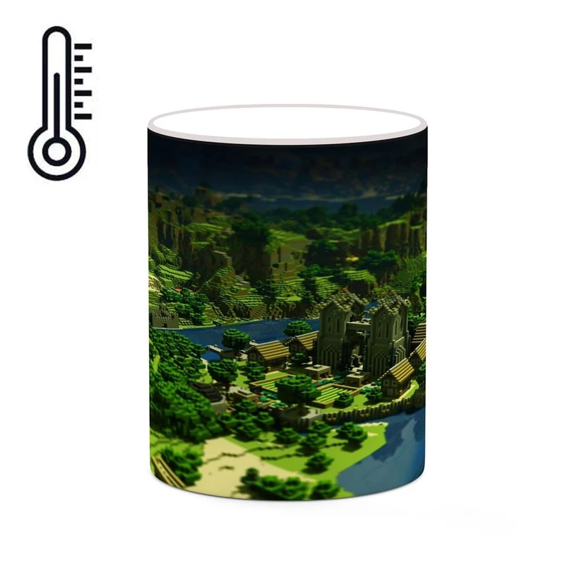 ماگ حرارتی کاکتی مدل بازی ماینکرفت Minecraft کد mgh29580