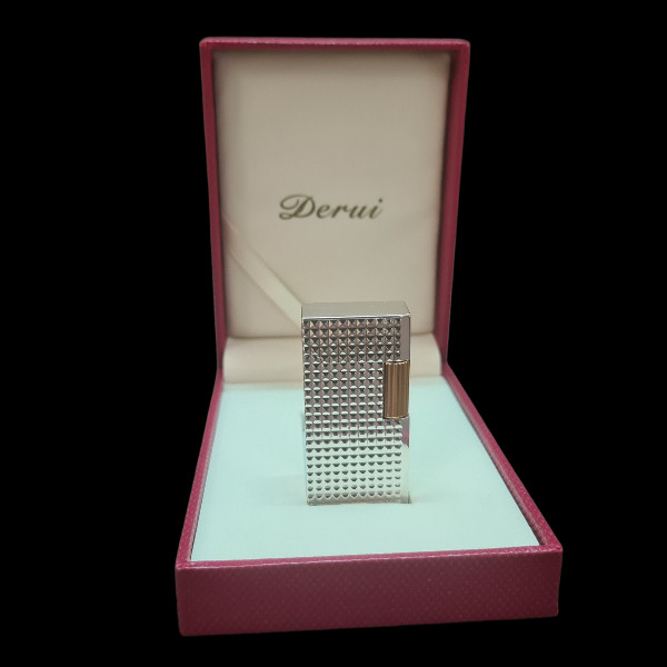 فندک بنزینی دیروی مدل آنتیک طرح شطرنجی