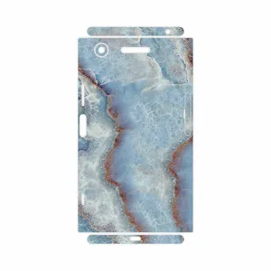 MAHOOT Blue Ocean Marble-FullSkin Cover Sticker for Sony Xperia XZ1