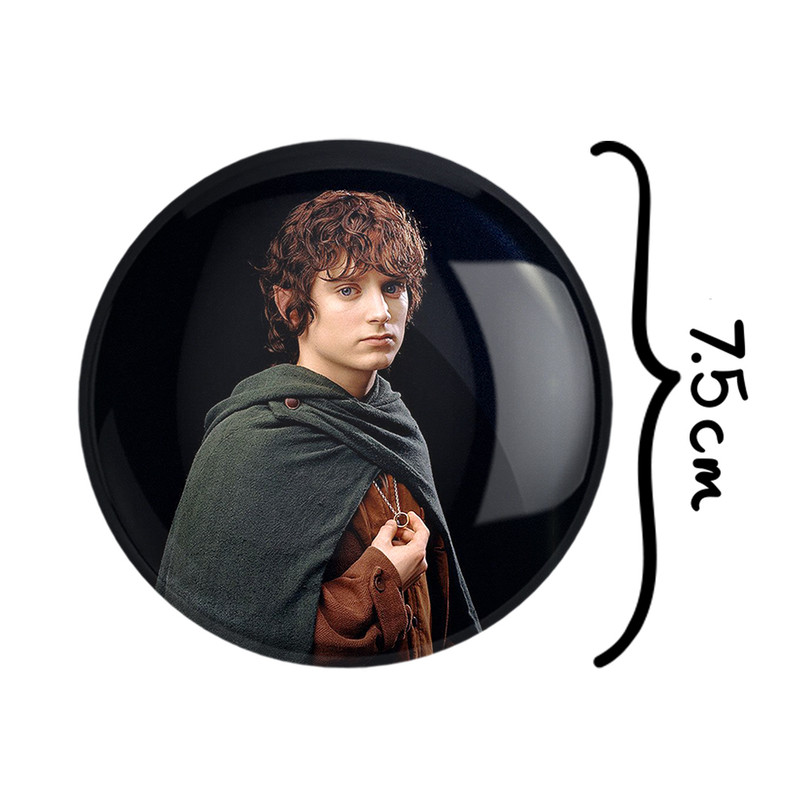 آینه جیبی خندالو طرح ارباب حلقه ها Lord of the Rings مدل تاشو کد 4555