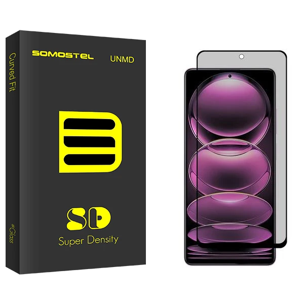 محافظ صفحه نمایش حریم شخصی سوماستل مدل SD مناسب برای گوشی موبایل شیائومی Redmi Note 12 Pro Plus