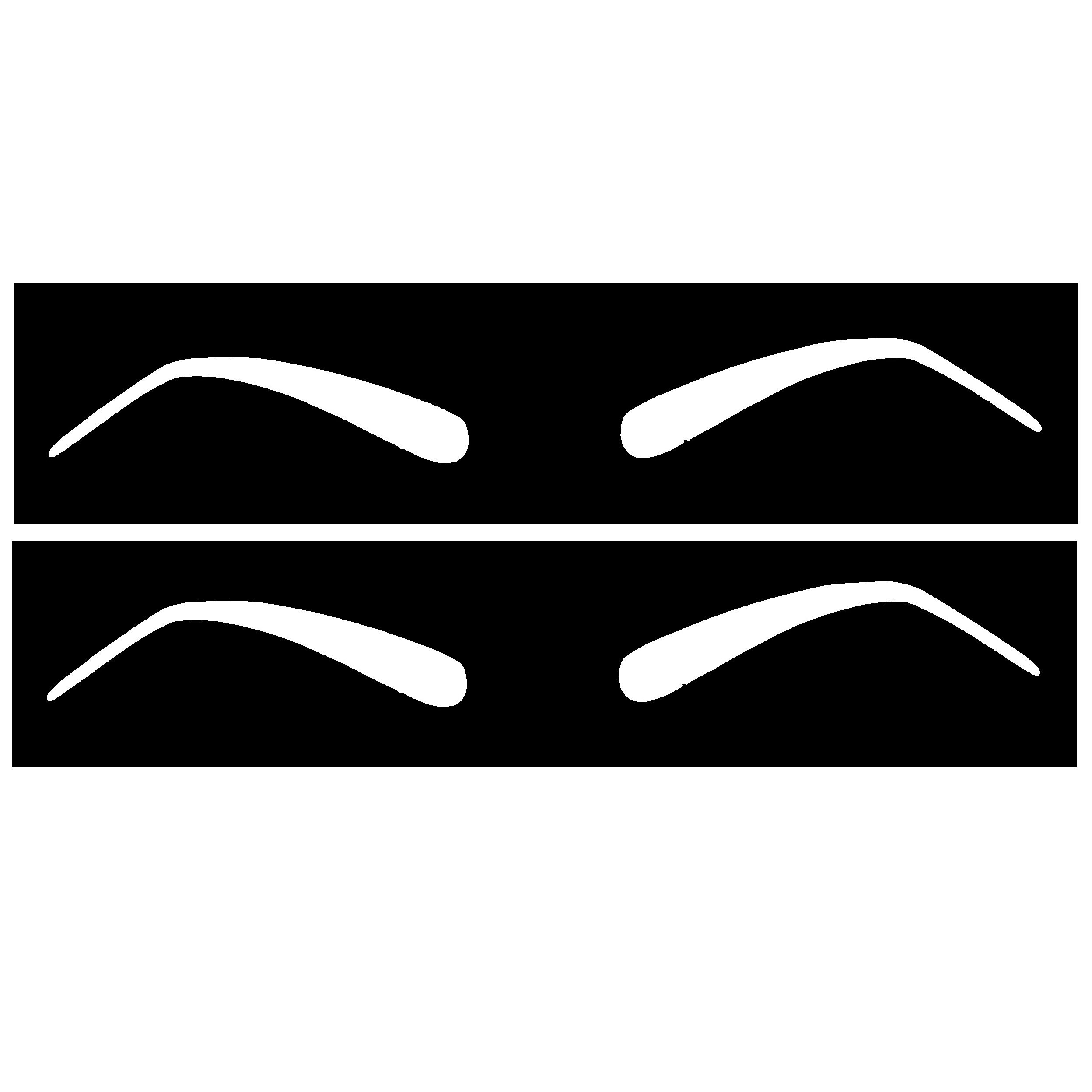 شابلون ابرو کد 101 مجموعه 2 عددی