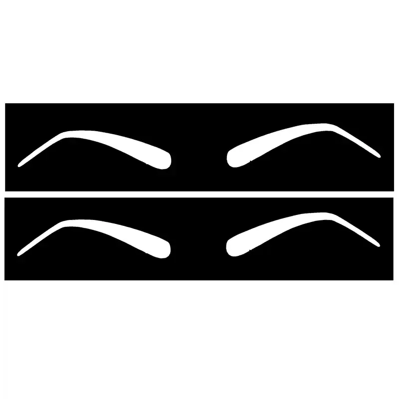 شابلون ابرو کد 101 مجموعه 2 عددی