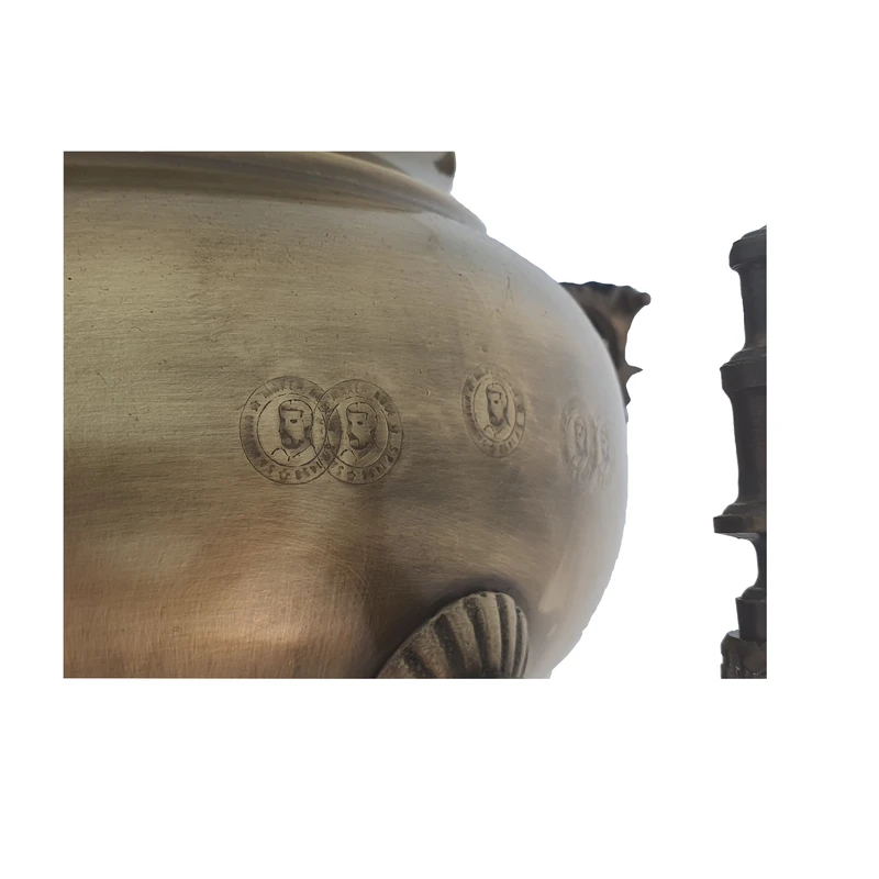 عکس شماره 14 : سماور زغالی عبدی مدل ماهور گنجایش 6 لیتر