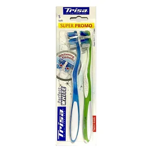 مسواک تریزا سری Super Promo مدل Perfect White با برس نرم بسته 2 عددی