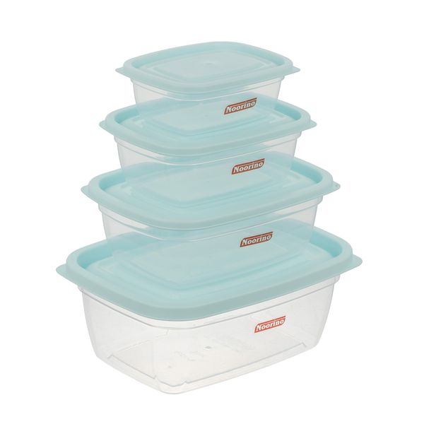 تجریه خرید ظرف نگهدارنده نورینو مدل دریا مجموعه 4 عددی