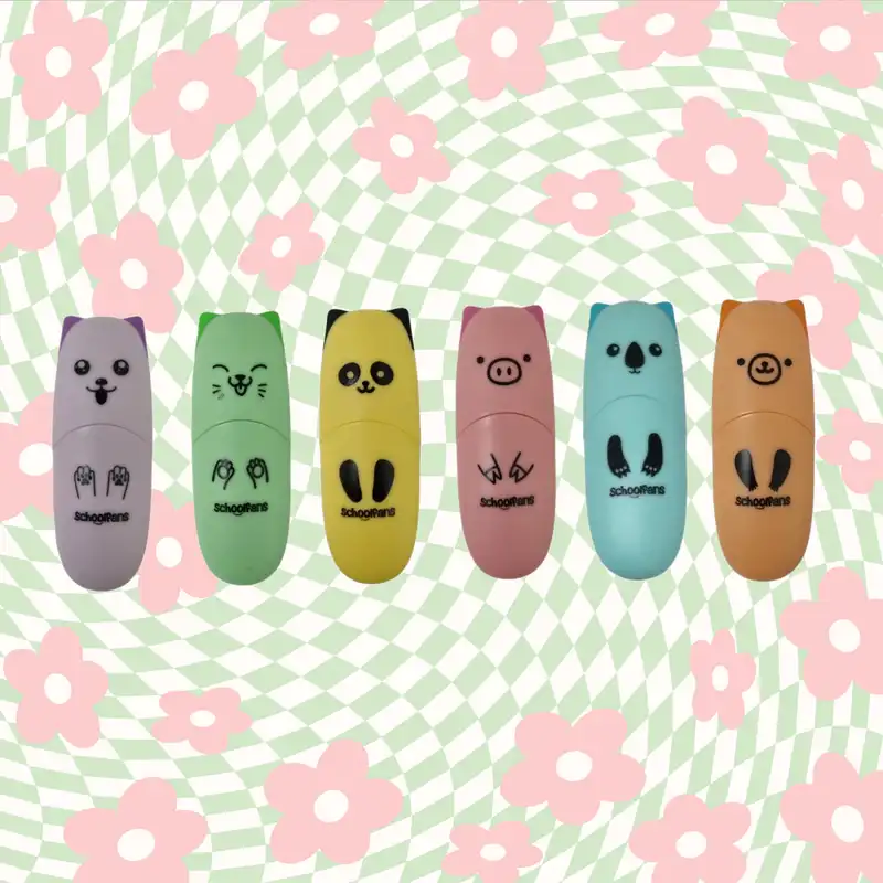 ماژیک علامت گذار اسکول فنس مدل Arosaki بسته 6 عددی