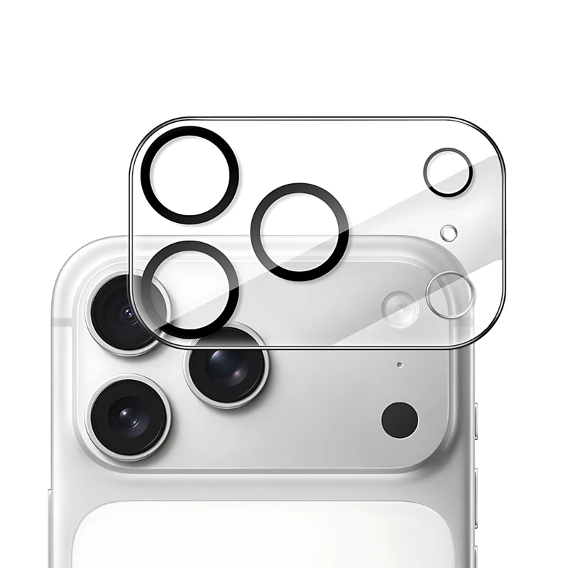 محافظ لنز دوربین شیشه‌ای لیتو مدل S مناسب برای گوشی موبایل اپل iPhone 17 Pro بسته 10 عددی