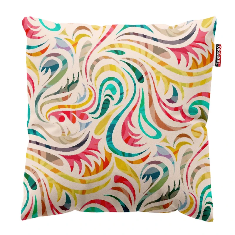  کوسن پاد آفرین طرح مینیمال  کد 3432 سایز 30*30 سانتی متر