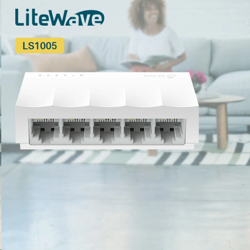 عکس شماره 9 : سوییچ 5 پورت تی پی-لینک مدل ls-1005