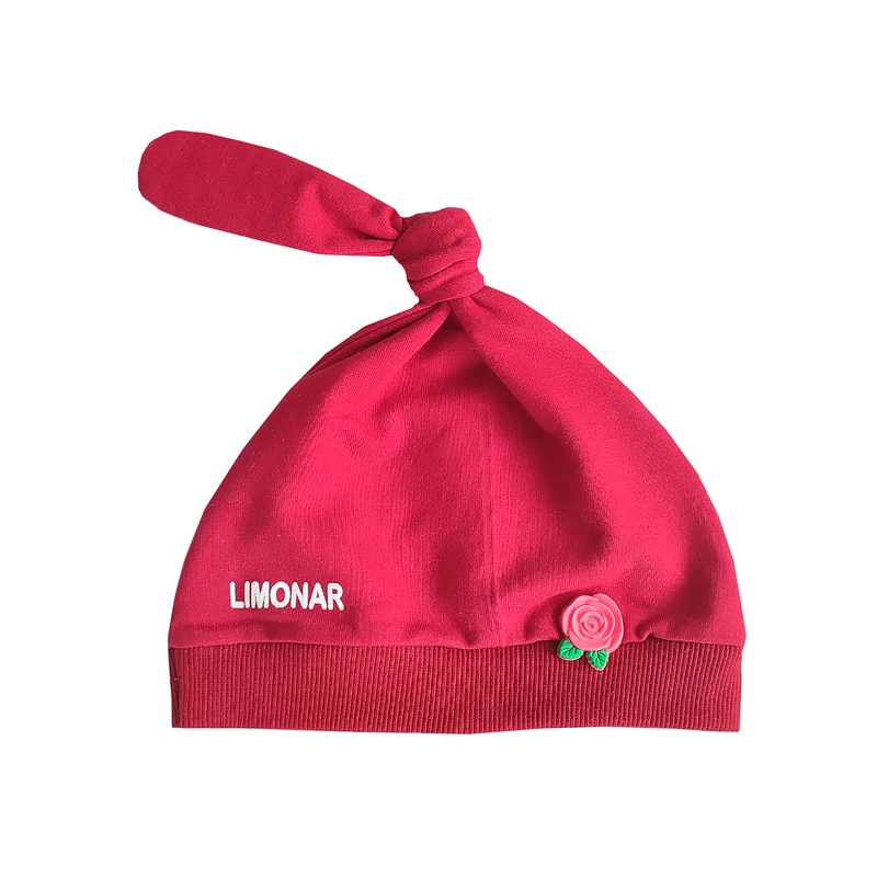 کلاه نوزادی لیمونار گالری مدل رز سیلیکونی ROSE