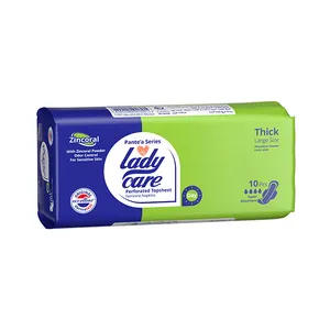  نوار بهداشتی لیدی کر مدل زینکورال مشبک سایز بزرگ بسته 10 عددی