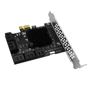 کارت تبدیل PCI-e 1x به ده پورت SATA مدل X10Sata