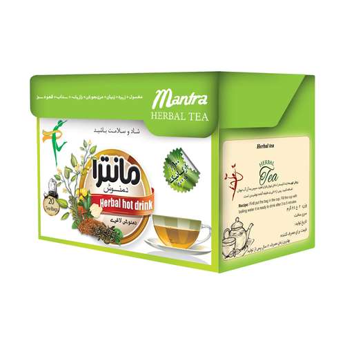 دمنوش لاغری مانترا بسته 20 عددی