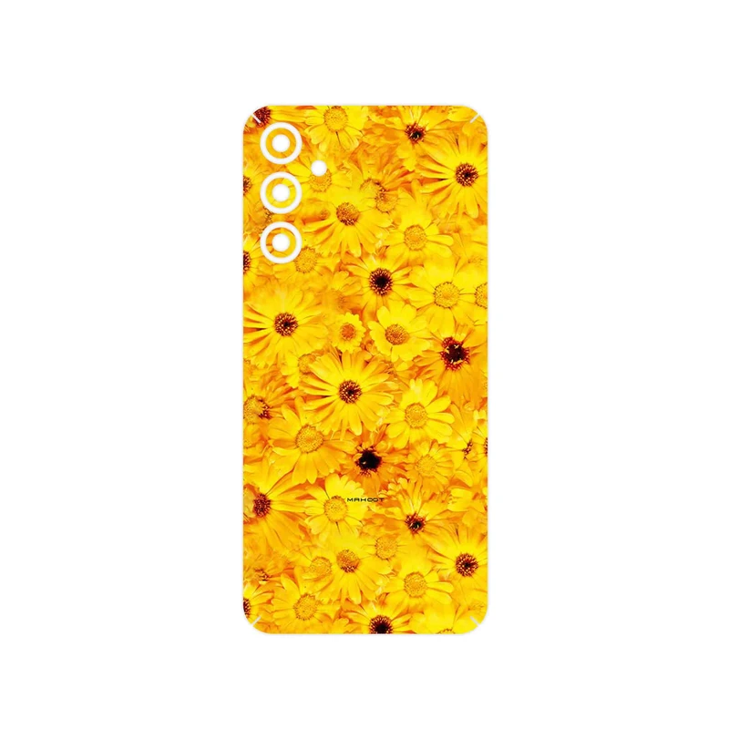 برچسب پوششی ماهوت مدل Yellow_Flower مناسب برای گوشی موبایل سامسونگ Galaxy M34 5G