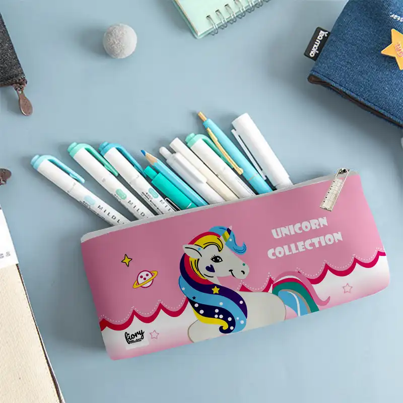 جامدادی مستر راد مدل یونیکورن طرح فانتزی کد fiory 2084