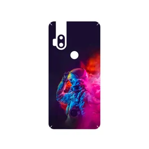 MAHOOT Smoke Rainbow Digital Art 1 Cover Sticker for Motorola One Hyper