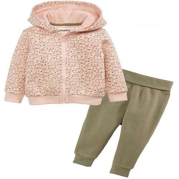 ست سویشرت و شلوار نوزادی لوپیلو مدل cate cat