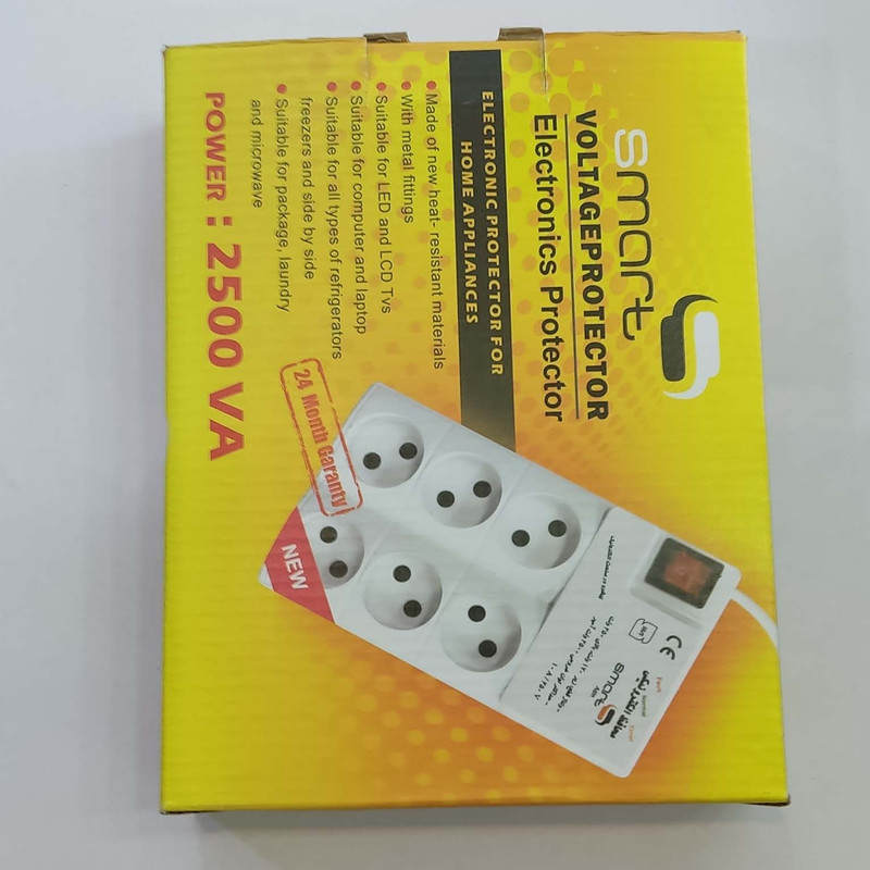 چندراهی برق مدل اسمارت آذین کد 2500va