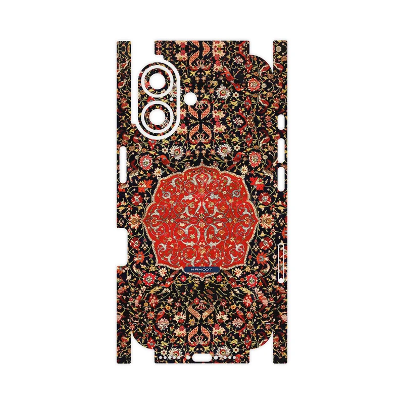 برچسب پوششی ماهوت مدل Persian_Carpet_Red-FullSkin مناسب برای گوشی موبایل اپل iPhone 16