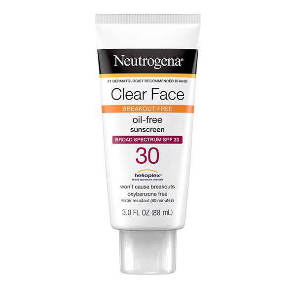 کرم ضد آفتاب نوتروژینا مدل  Clear Face 30 حجم 88 میلی لیتر