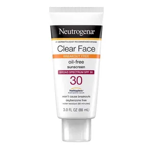 کرم ضد آفتاب نوتروژینا مدل  Clear Face 30 حجم 88 میلی لیتر