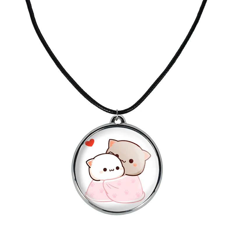 گردنبند خندالو مدل گربه های بامزه کد 2202622032 