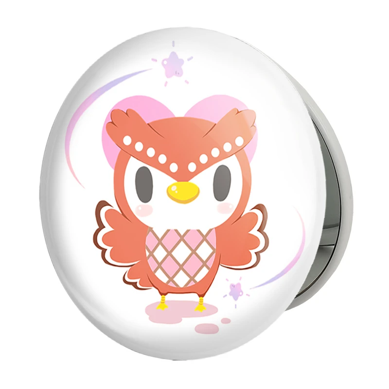 آینه جیبی خندالو طرح بازی انیمال کراسینگ (Animal Crossing) مدل تاشو کد 32648