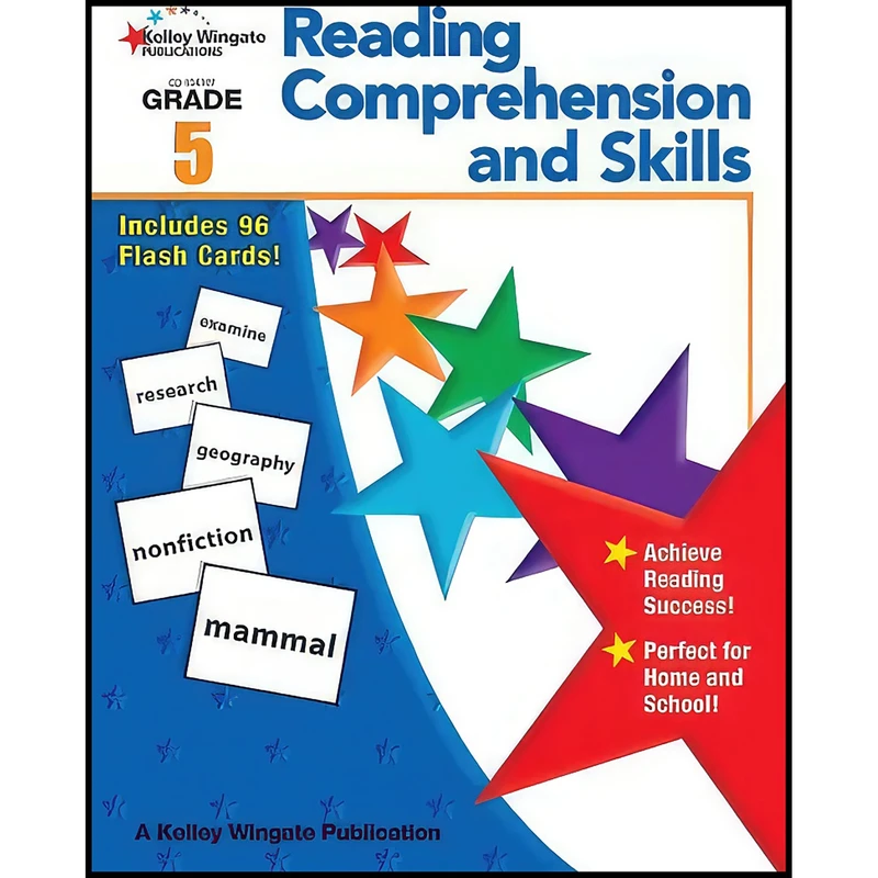 کتاب Reading Comprehension and Skills, Grade 5 اثر Carson-Dellosa Publishing انتشارات Kelley Wingate Publications