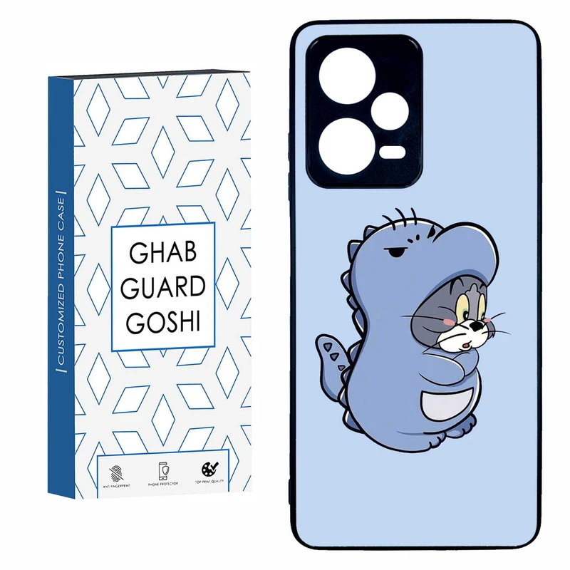 کاور قاب گارد گوشی طرح تام جری کد TPU-294 مناسب برای گوشی موبایل شیائومی  REDMI NOTE 12 PRO 5G