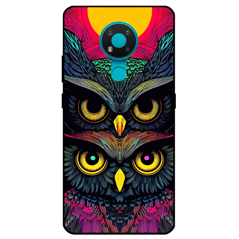 کاور مگافون طرح جغد مدل 1904 مناسب برای گوشی موبایل نوکیا 3.4     